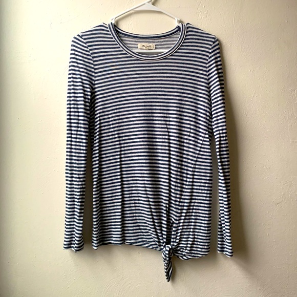 Madewell Striped Long Sleeve Top - Picture 2 of 6